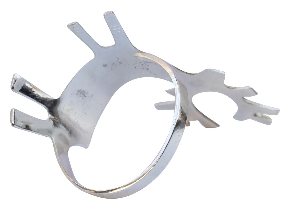 Napkin Rings Wholesale - Napkin Rings - Cast in Brass - Reindeer Motif - Nickel Plated